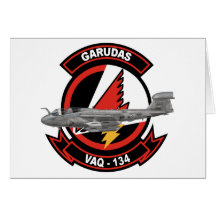 VAQ-134 Garudas Greeting Cards