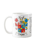 Varga Family Hungarian Coat of Arm mug