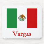Vargas Mexican Flag mousepads