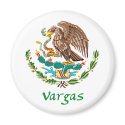 Vargas Mexican National Seal magnets