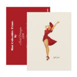 Vargas Pinup Girl - Mini Collectible Prints postcards
