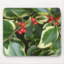 variegated holly mousemat