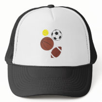 Various Sports Balls Hat