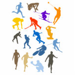 Various Sports Photo Sculpture