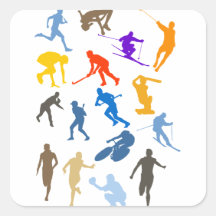 Various Sports Sticker