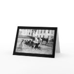 Varsity Football Columbia 1914 Greeting Card