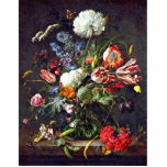 Vase By Heem Jan Davidsz De (Best Quality) photo sculptures