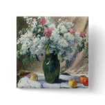 Vase of flowers button