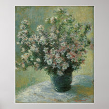 Vase of Flowers, c.1881-82 Claude Monet Print