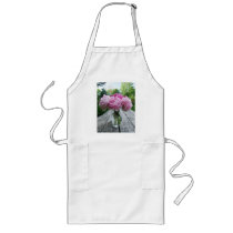 Vase of Pink Peonies Aprons