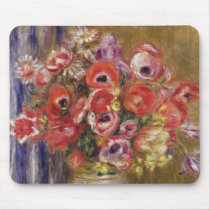 Vase of Tulips and Anemones, c.1895 Mouse Pads