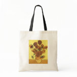 Vase with fifteen sunflowers,Vincent van Gogh bags