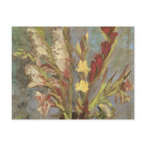 Vase with Gladioli by Vincent van Gogh