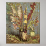 Vase with Gladioli by Vincent van Gogh