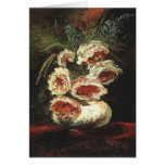 Vase with Peonies by Vincent van Gogh Cards