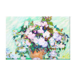 Vase with Roses by Vincent Van Gogh Gallery Wrap Canvas