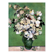Vase with Roses (F682), Vincent van Gogh Postcards