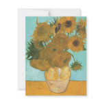 Vase with Twelve Sunflowers by Vincent van Gogh invitations