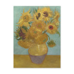 Vase with Twelve Sunflowers, Vincent van Gogh postcards