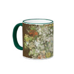 Vase with Zinnias and Flowers by Vincent van Gogh mugs