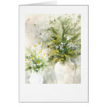 Vases green on gray cards