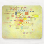 Vasily Kandinsky - Gentle Ascent mousepads