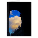 vatican arch with clouds cards