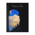 vatican city arch postcards