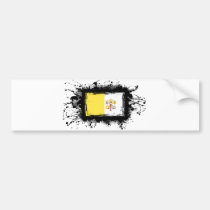 Vatican City Flag bumper stickers