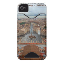 Vatican City - St Peters Square View Iphone 4 Id Cover