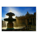 vatican fountain cards
