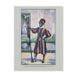 Vatican Swiss Guard Semi-formal Costume postcards