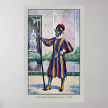 Vatican Swiss Guard Semi-formal Costume Poster