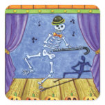 Vaudeville Skeleton stickers