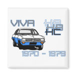 Vauxhall Viva HC Refrigerator Magnets