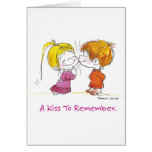 VDA-001 First Kiss Greeting Cards