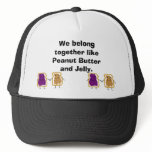 vdfav, vdfav, We belong together like Peanut Bu... hats