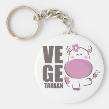 Ve Ge Tarian (Pink Cow) Key Chain