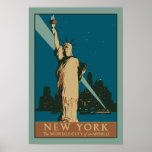 Vector Art Deco New York Wonder City of the World posters