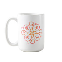 Vector Art: Gradient Spirals: Mug