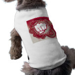 Vector Fist Punch - Original Red pet clothing