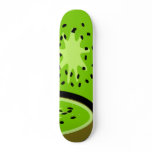 Vector kiwifruit skateboards