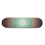 Vector Rainbow Colourful Background 2222 DIGITAL P Custom Skateboard