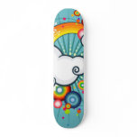 vector rainbow skateboards