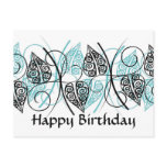 Vectors - Happy Birthday - Customised postcards