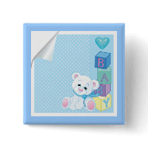 vectorstock_82298 Blue baby bear newborns
