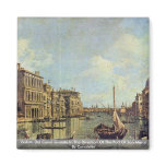 Veduta Del Canal Grande By Canaletto magnets