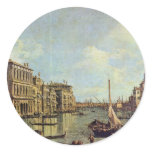 Veduta Del Canal Grande By Canaletto stickers