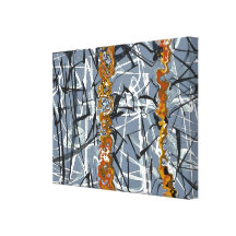 Vega - Abstract Canvas Canvas Print