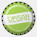 Vegan Bottlecap Sticker